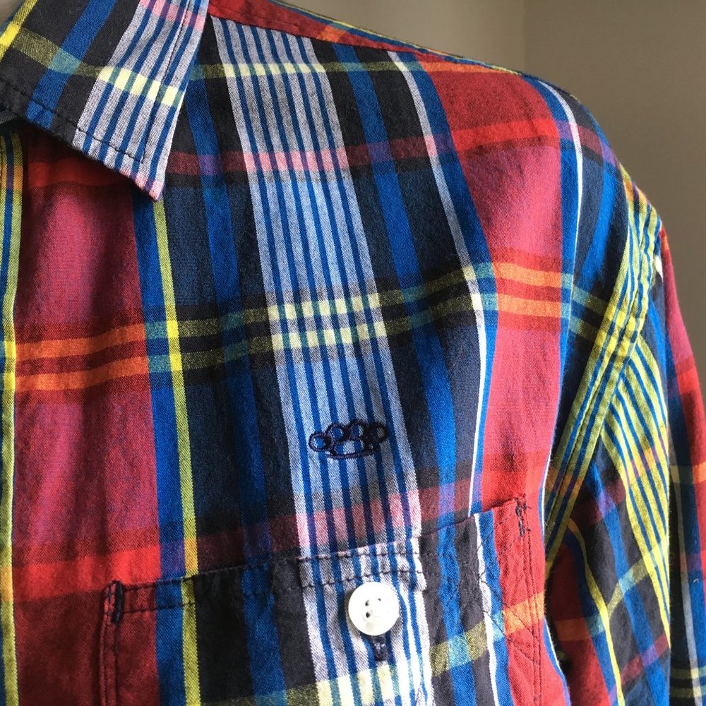 10.Deep Plaid Shirt View 2